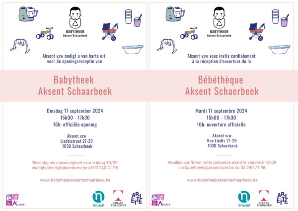 Inauguration babytheek - Aksent